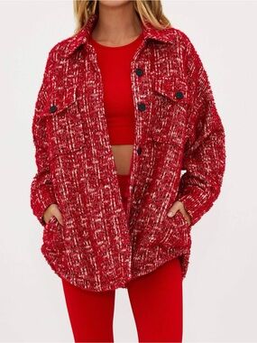 Beach Riot Red Noelle Jacket
